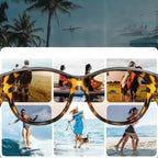 Clip-On Sunglasses | Polarized UV400 & Lightweight TR90 Frame | For Glasses Wearers