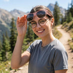 Clip-On Sunglasses | Polarized UV400 & Lightweight TR90 Frame | For Glasses Wearers