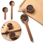Coffee Spoon | Beechwood Natural Grain