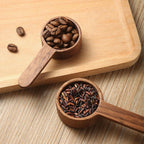 Coffee Spoon | Beechwood Natural Grain