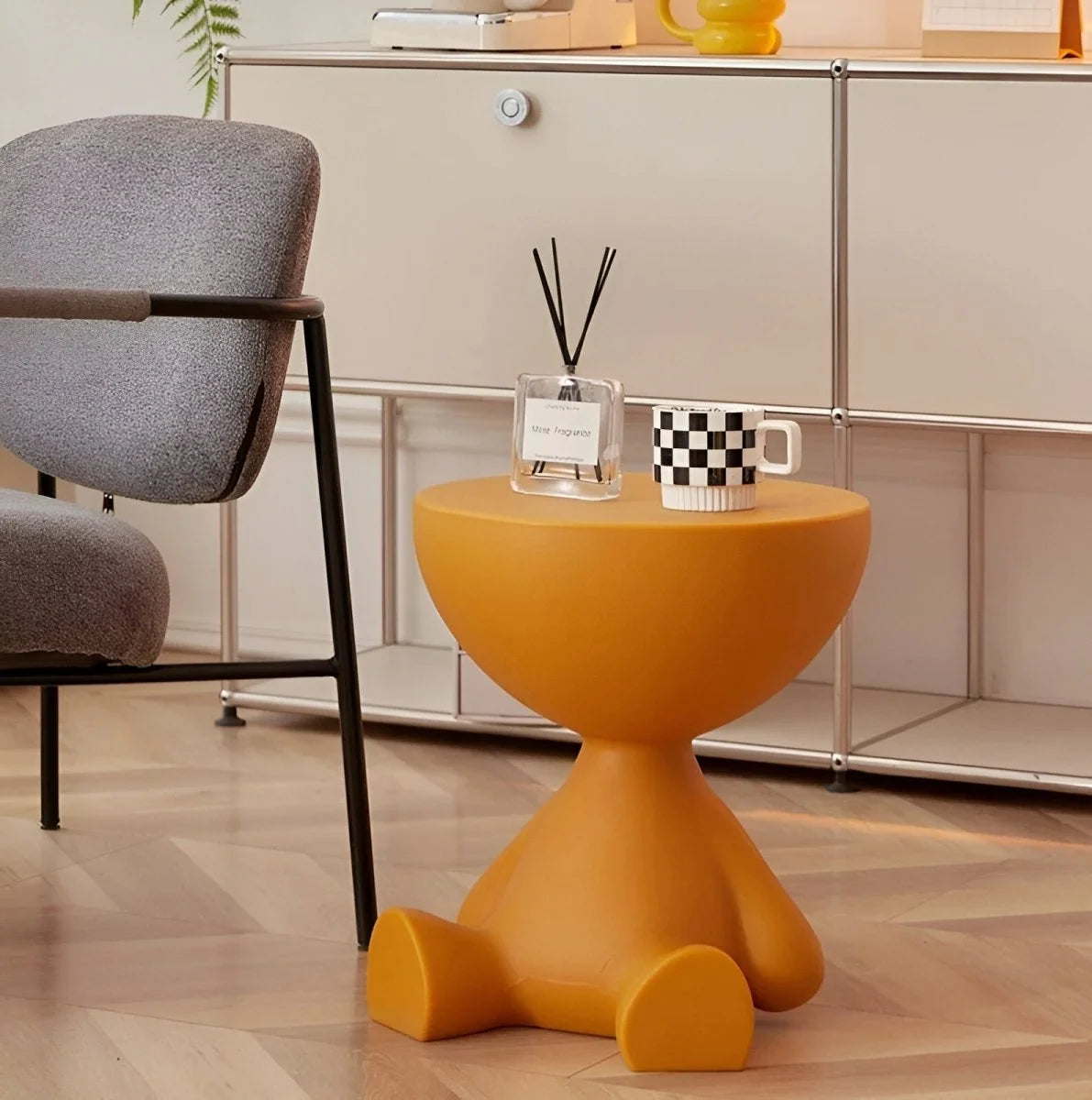 Coffee Table | Round & Space-Saving | 37 × 41 cm