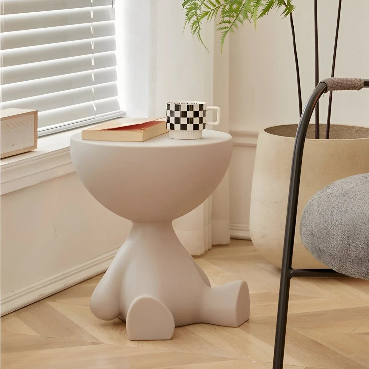 Coffee Table | Round & Space-Saving | 37 × 41 cm
