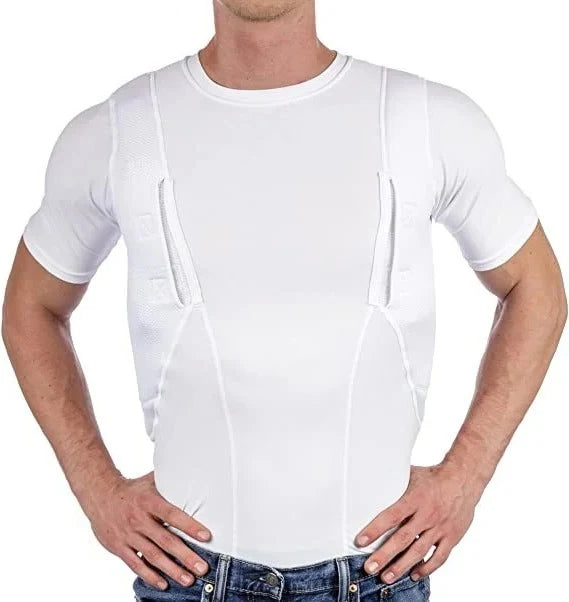 Concealed Carry T-Shirt | Dual Inside Holsters & Moisture-Wicking