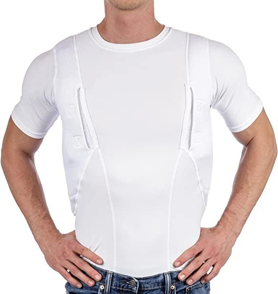 Concealed Carry T-Shirt | Dual Inside Holsters & Moisture-Wicking