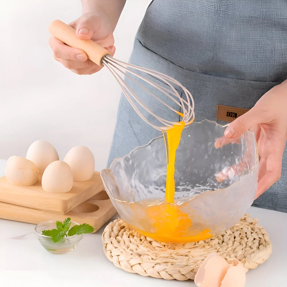 Cooking Utensils Set | Heat-Resistant Silicone & Bamboo Handles | 12-Piece Set