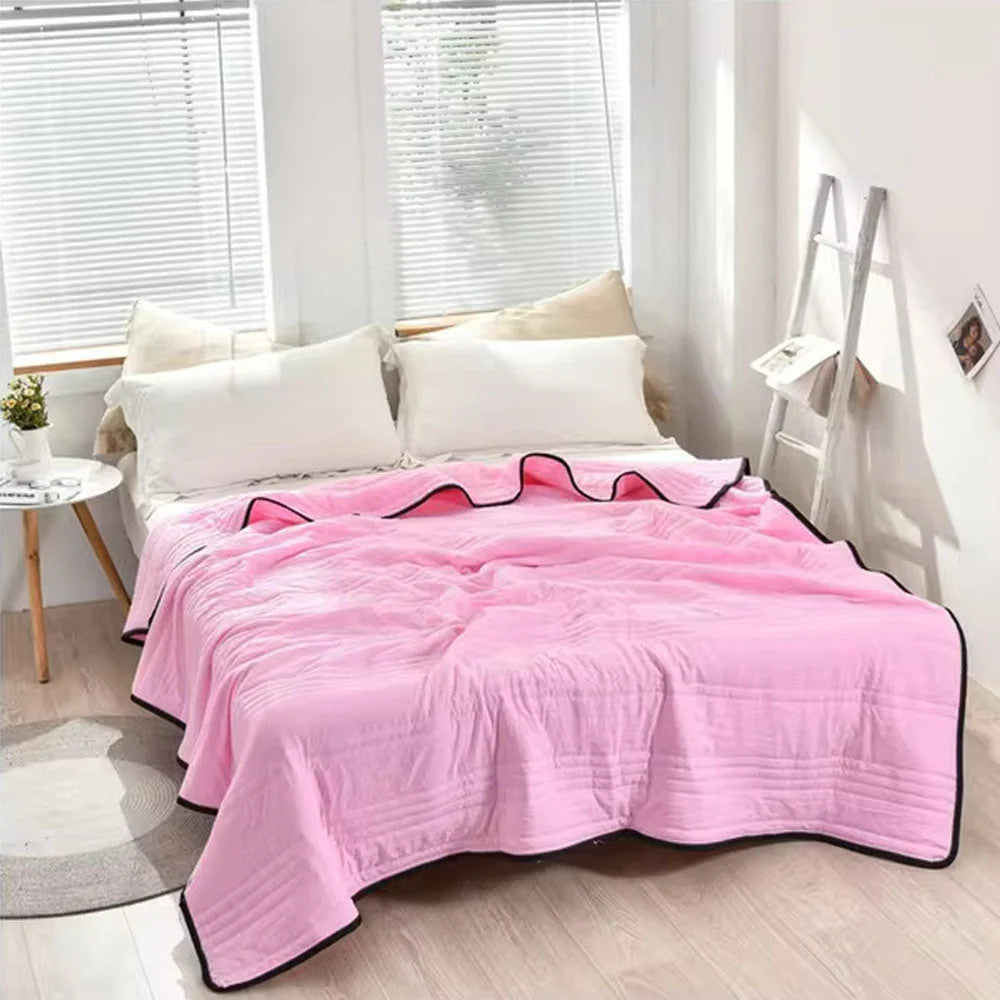 Cooling Blanket | Instant Cooling & Moisture-Wicking Hypoallergenic