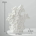 Coral Sculpture | High-Quality Ceramic & Organic Design | Tabletop Accent