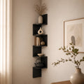 Corner Wall Shelf | Space-Saving Multi-Tier & Sturdy | 86 x 20 x 20 cm