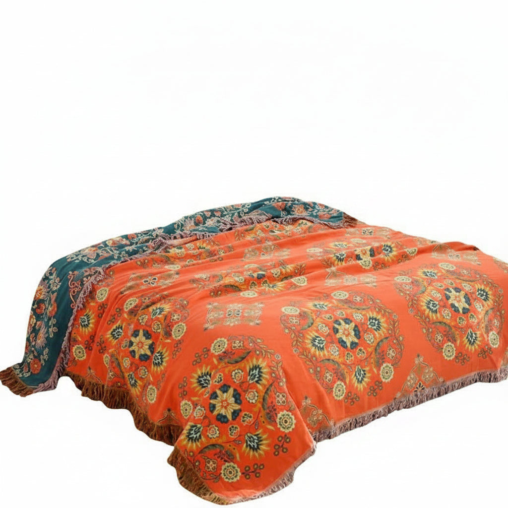 Cotton Boho Blanket