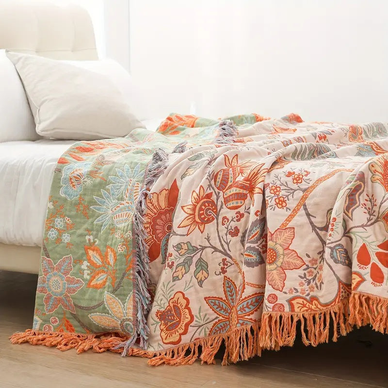 Cotton Throw Blanket