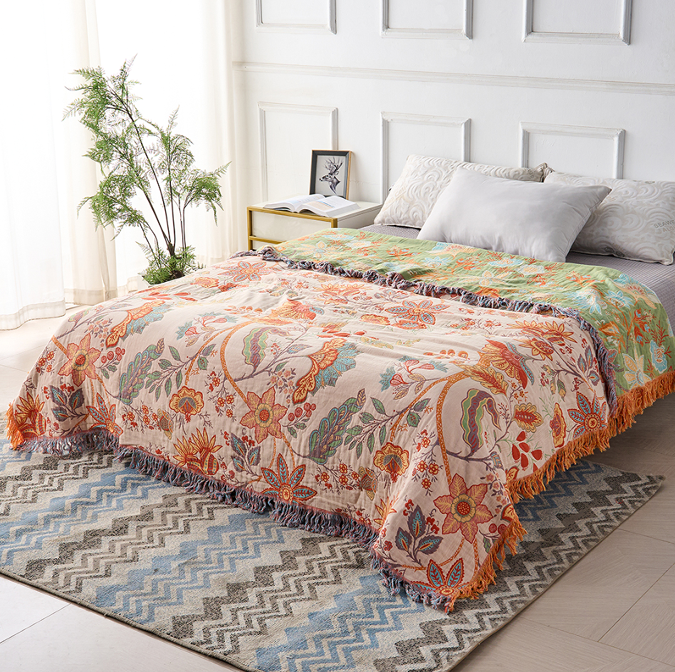Cotton Throw Blanket