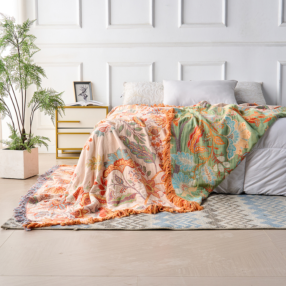 Cotton Throw Blanket