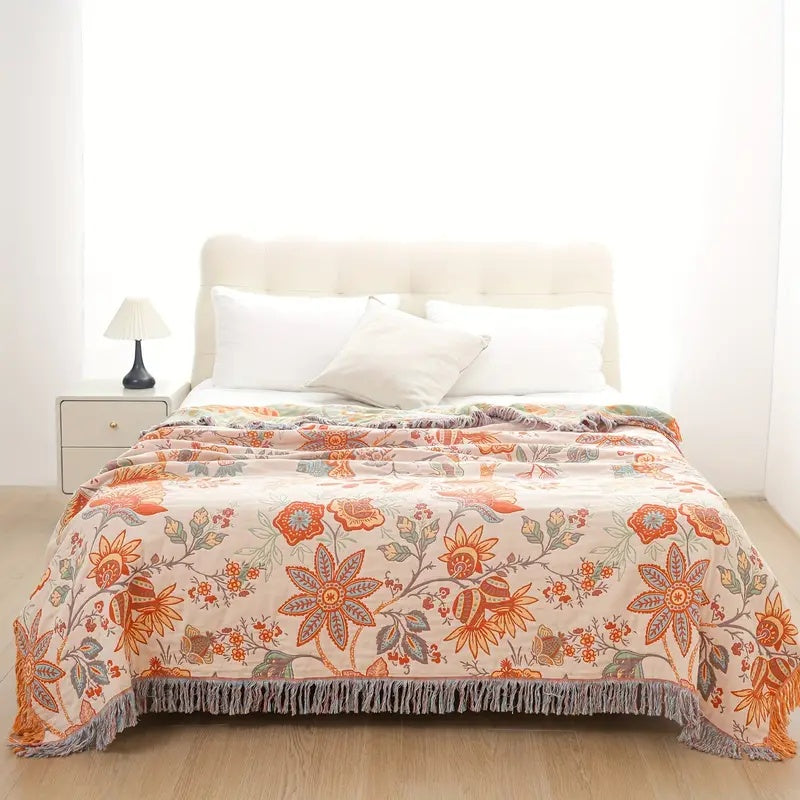 Cotton Throw Blanket