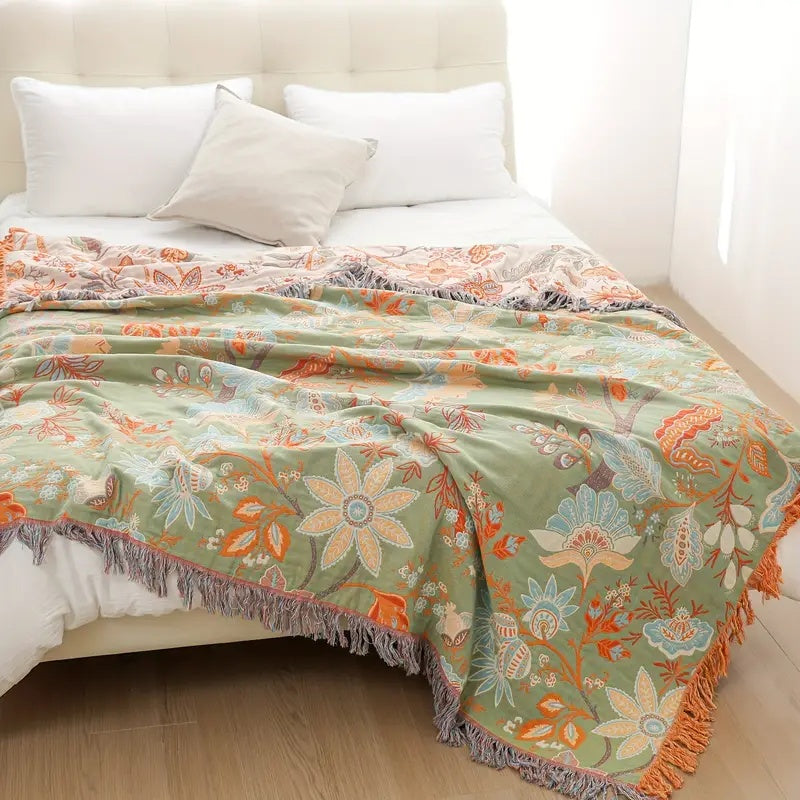 Cotton Throw Blanket