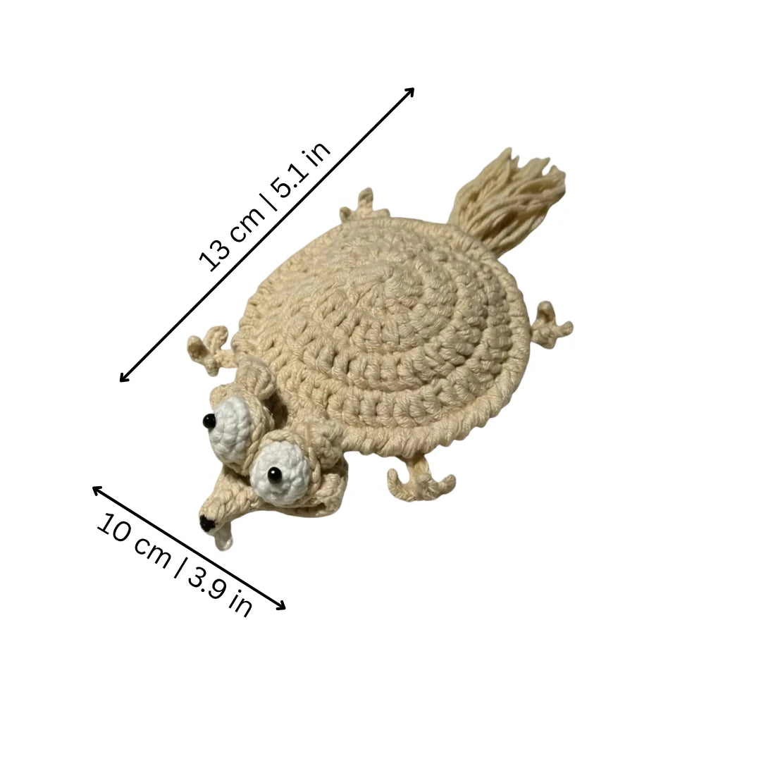 Crochet Coaster Set | Handmade Cute Animal Design | Set of 2