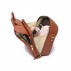 Crossbody Bag | Anti-Theft Zippers & Adjustable Strap