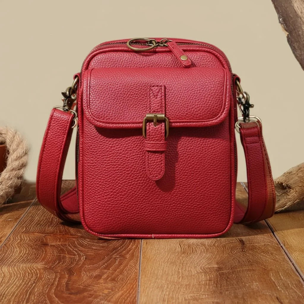 Crossbody Bag | Anti-Theft Zippers & Adjustable Strap