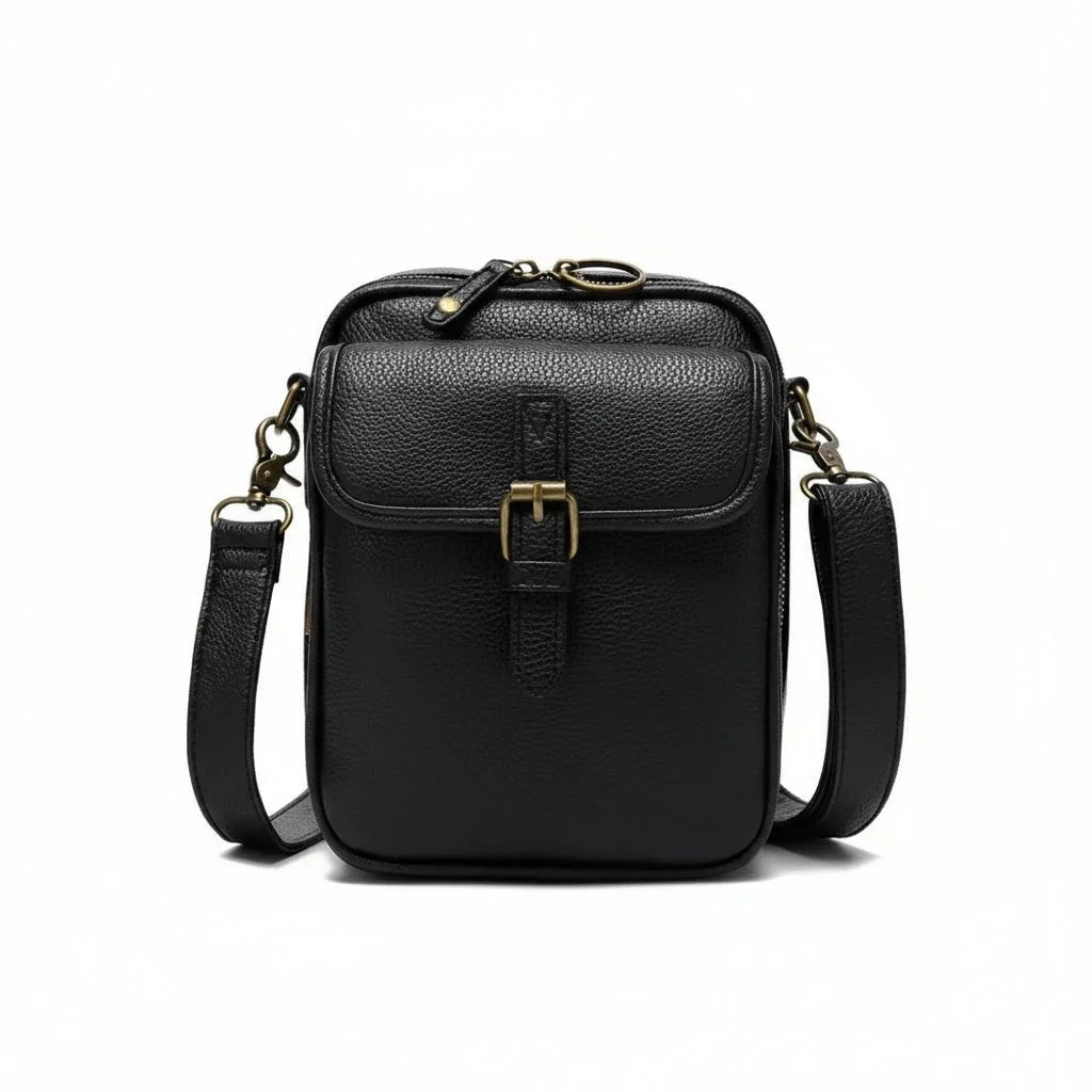 Crossbody Bag | Anti-Theft Zippers & Adjustable Strap