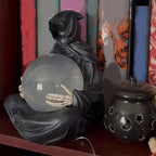 Crystal Ball Decoration | Grim Reaper & LED Floating Bats