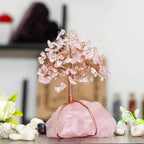 Crystal Ornament | Handmade Stones & Copper Wire | Tree Of Life