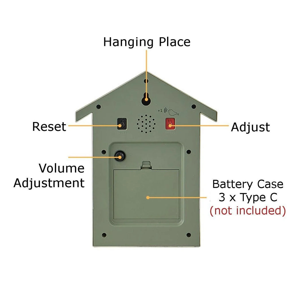 Cuckoo Clock | Classic & Modern Design, Battery-Powered