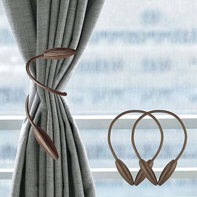 Curtain Tieback | Moldable Aluminum & Tool-Free