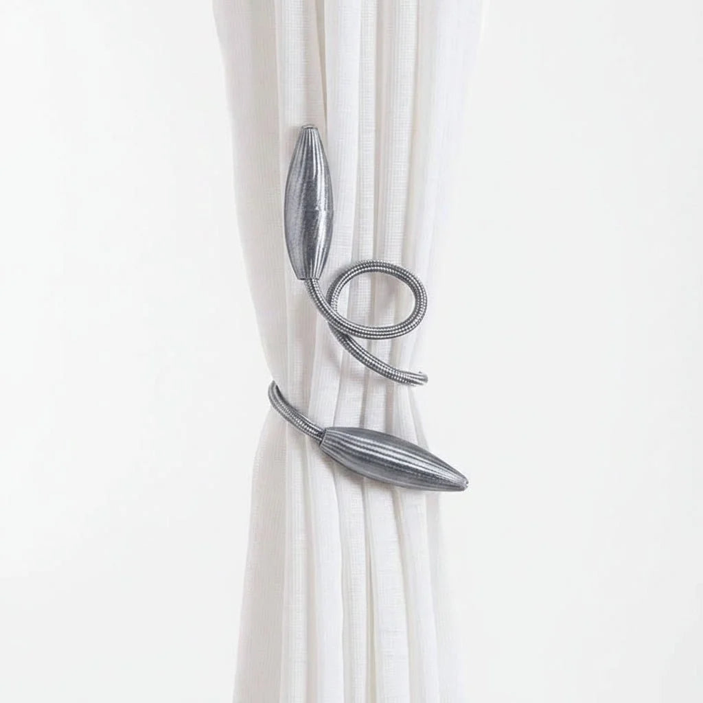 Curtain Tieback | Moldable Aluminum & Tool-Free