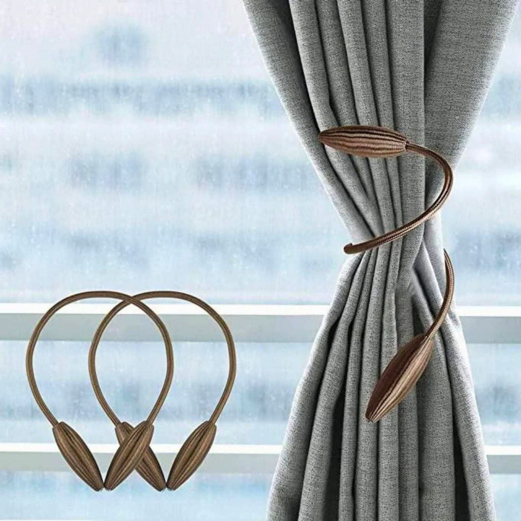 Curtain Tieback | Moldable Aluminum & Tool-Free