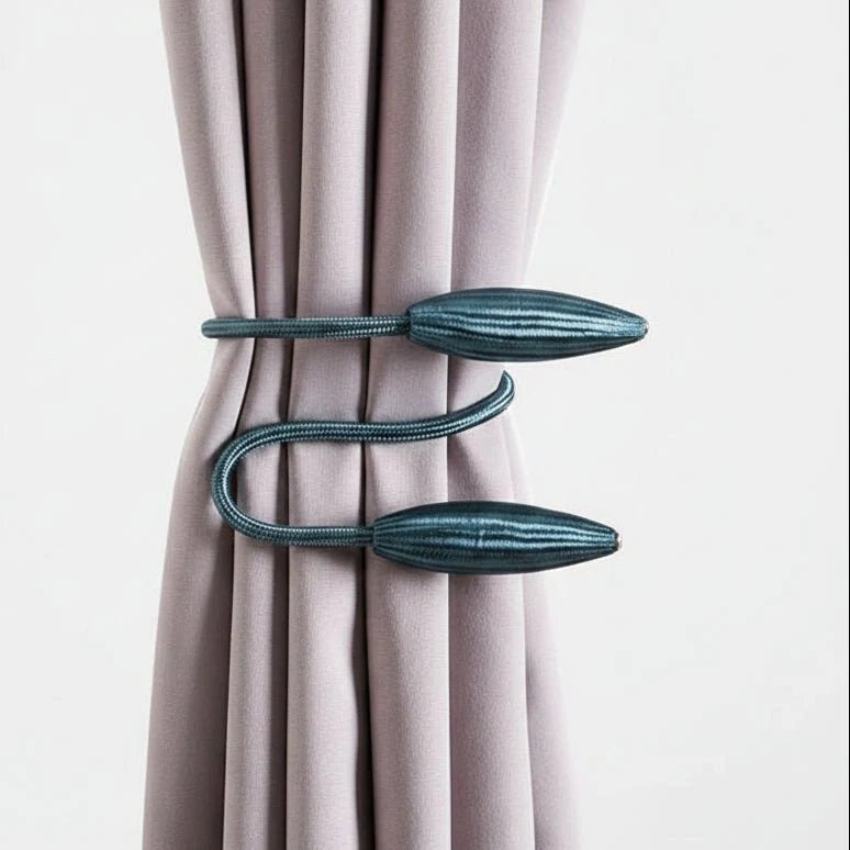 Curtain Tieback | Moldable Aluminum & Tool-Free