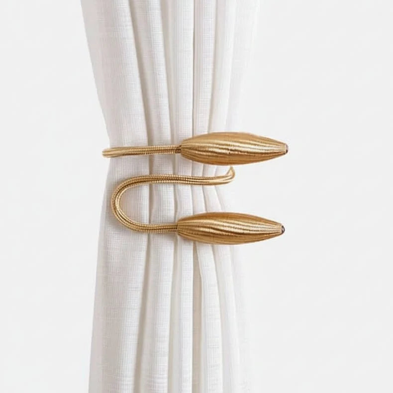 Curtain Tieback | Moldable Aluminum & Tool-Free