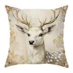 Cushion Cover | Christmas Gold Velvet Zippered & Machine-Washable