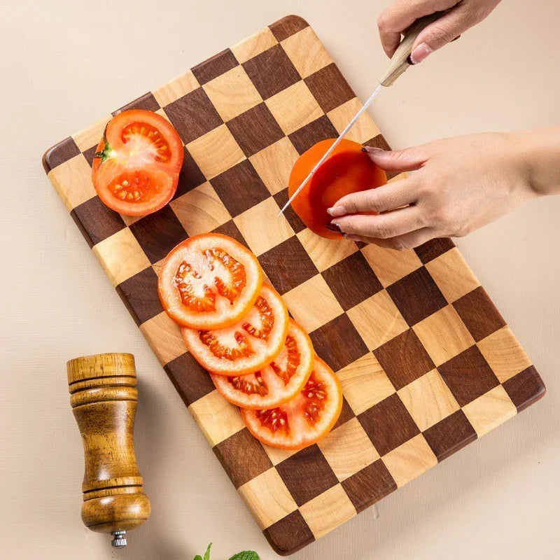 Cutting & Serving Board | Non-Slip Acacia Wood | Multiple Sizes