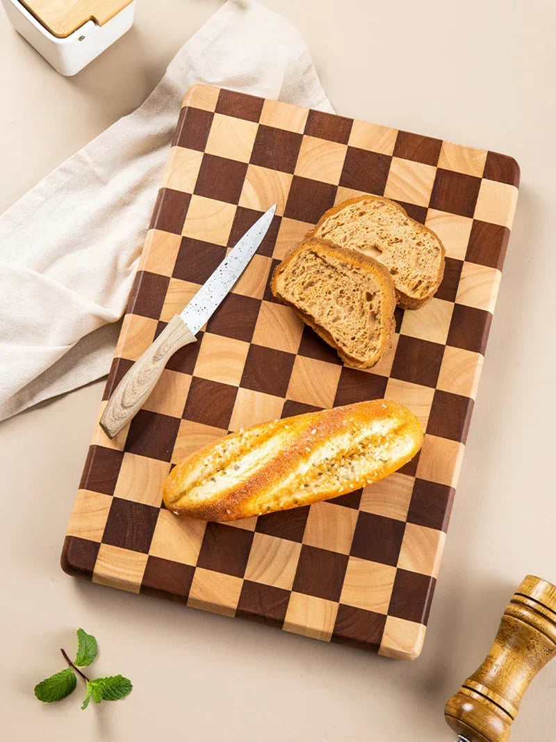 Cutting & Serving Board | Non-Slip Acacia Wood | Multiple Sizes