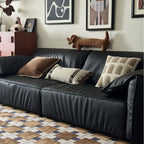 Decorative Cushion | Dachshund-Shaped Bouclé-Style Fabric | 68 cm