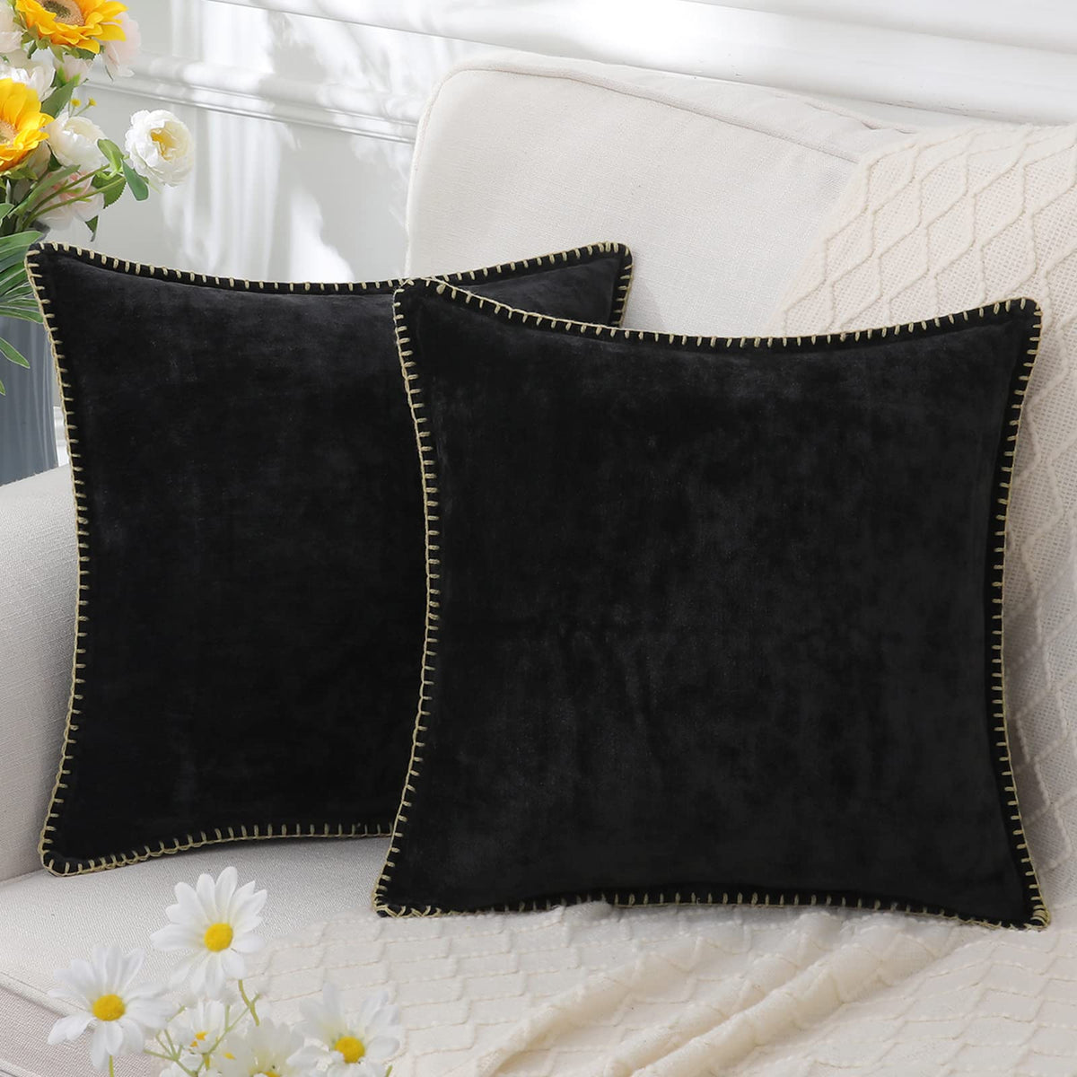 Decorative Cushion | Soft Chenille & Machine Washable at 30°C