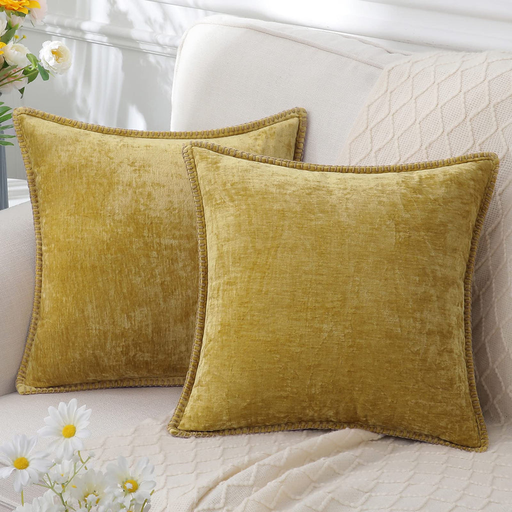 Decorative Cushion | Soft Chenille & Machine Washable at 30°C