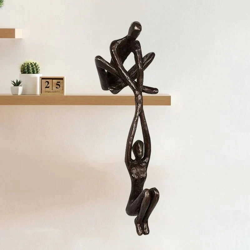 Decorative Figurine | Resin Love & Balance Design | 20.5 cm Height