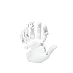 Decorative Hand Figure | Natural Resin & Modern Mosaic