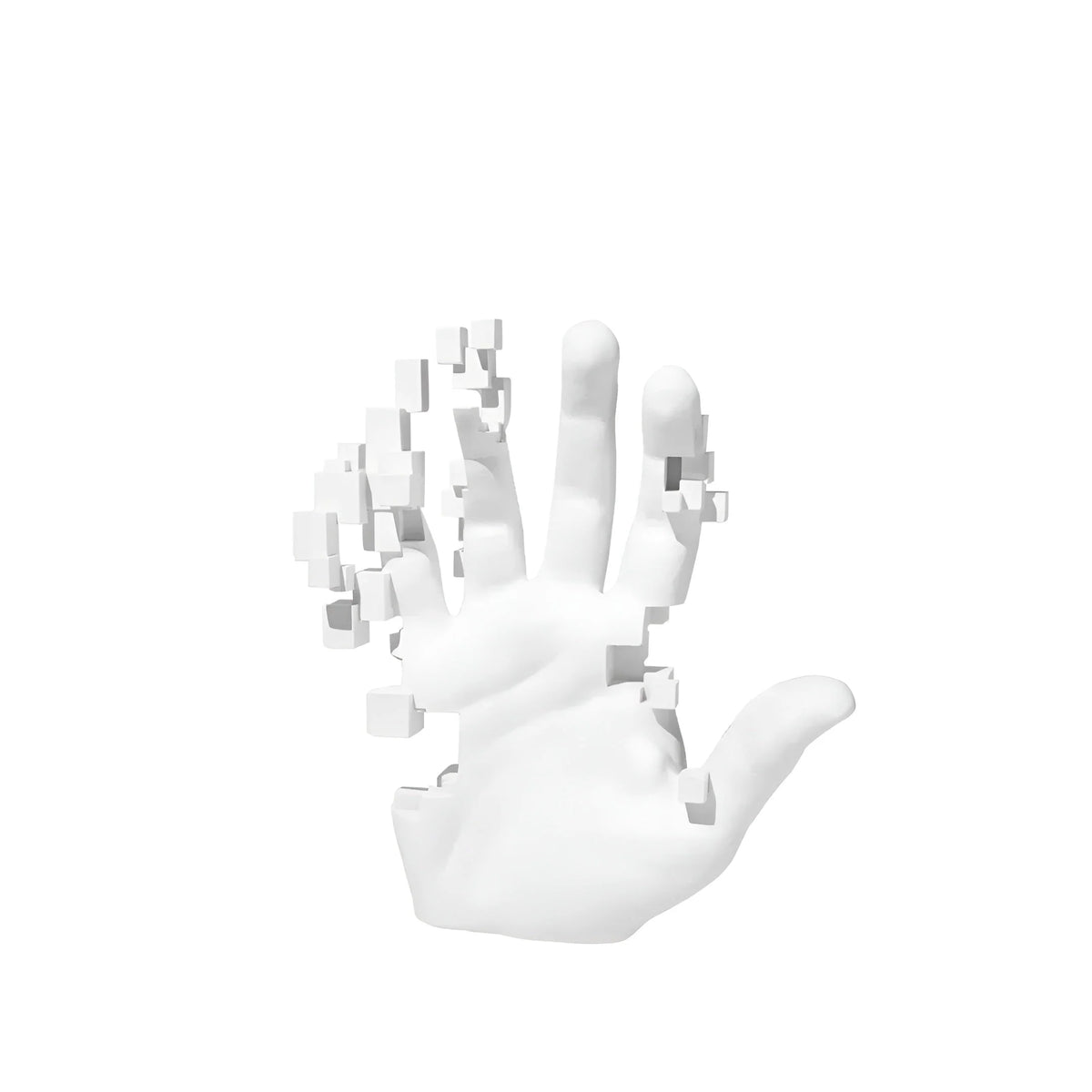 Decorative Hand Figure | Natural Resin & Modern Mosaic