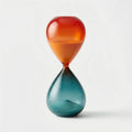 Decorative Hourglass | Two-Tone Modern Design & Multiple Time Intervals