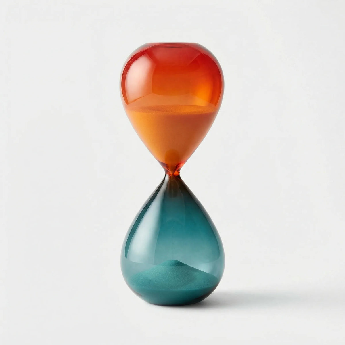 Decorative Hourglass | Two-Tone Modern Design & Multiple Time Intervals