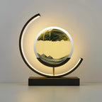 Decorative Lamp | Remote-Controlled Dimmable LED & Soothing Sand Motion