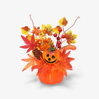 Decorative Ornament | Pumpkin-Inspired Resin | Table & Mantel