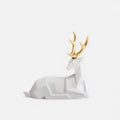 Deer Figurine | Geometric Resin Design