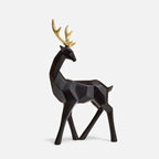 Deer Figurine | Geometric Resin Design