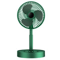 Desk Fan | Foldable & Telescopic With Phone Holder | USB-C Rechargeable