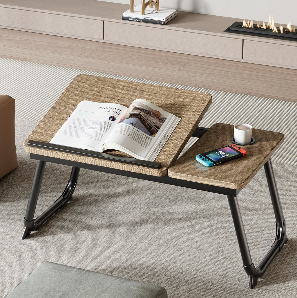 Desk | Foldable & Carbon Fiber Base | 2 Trays