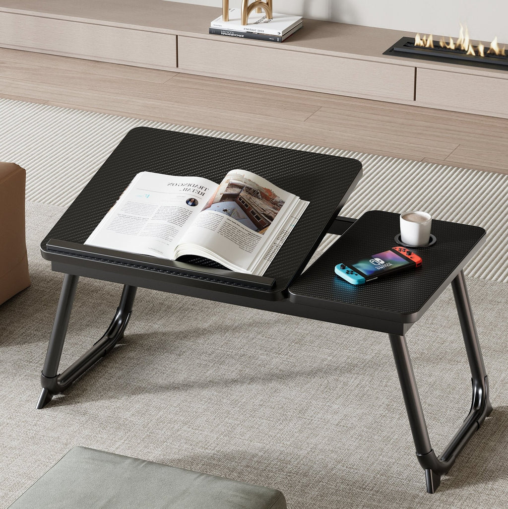 Desk | Foldable & Carbon Fiber Base | 2 Trays