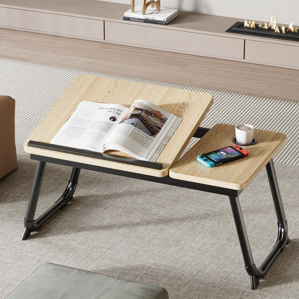 Desk | Foldable & Carbon Fiber Base | 2 Trays