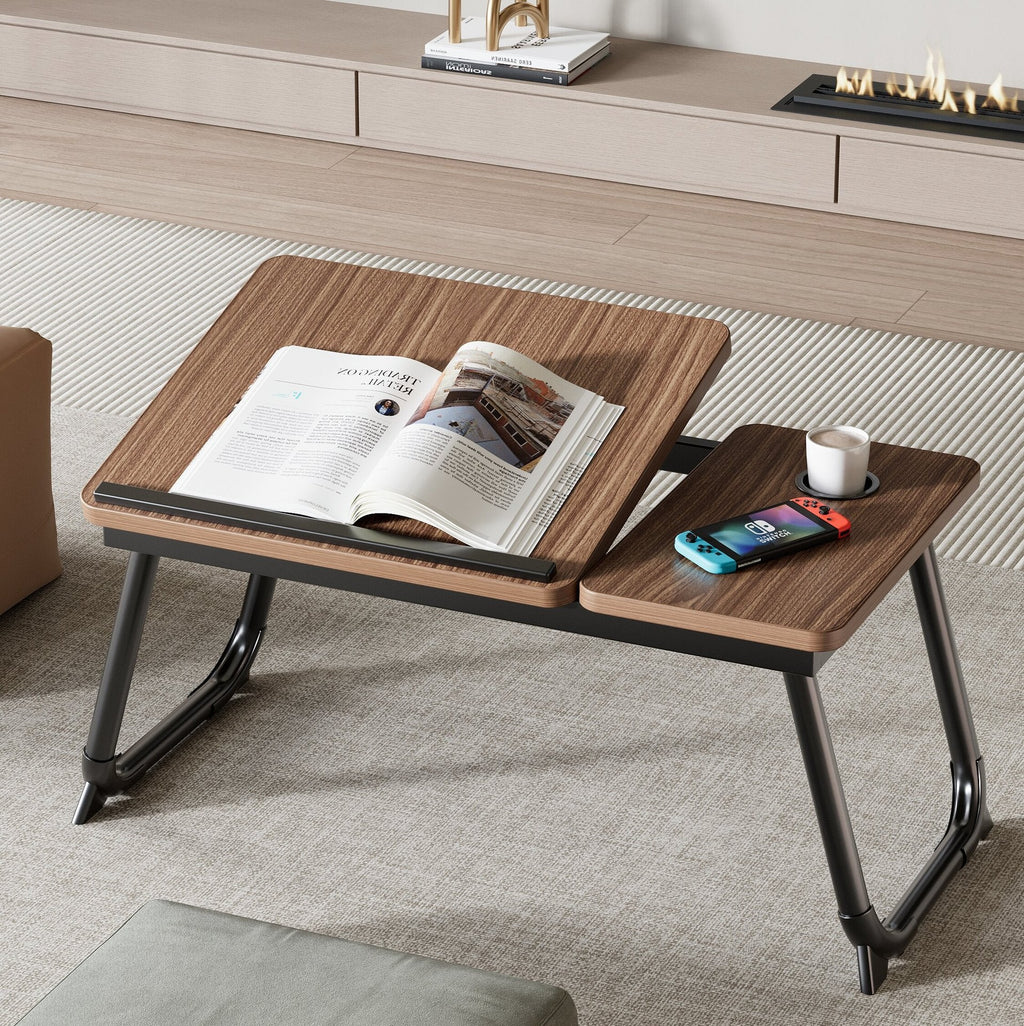 Desk | Foldable & Carbon Fiber Base | 2 Trays